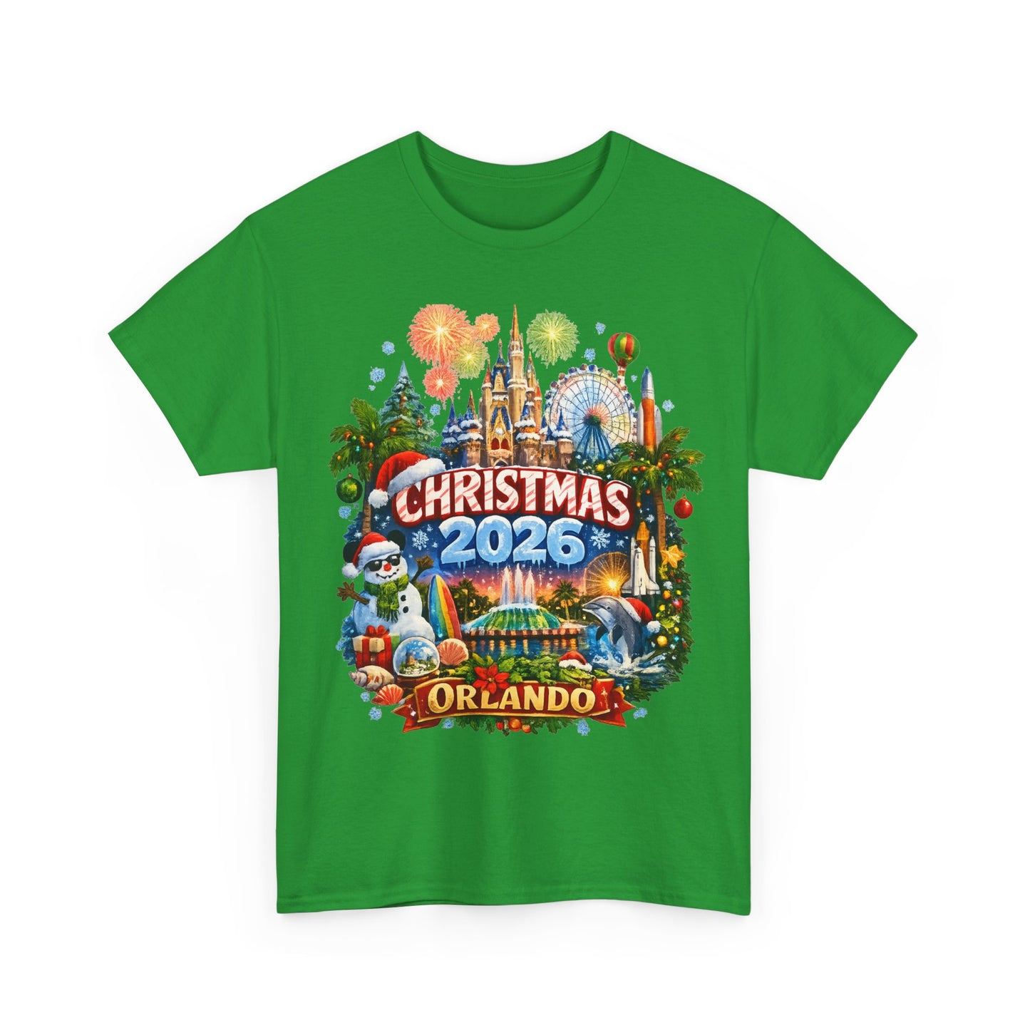 Christmas 2026 Orlando T-Shirt — Holiday Theme Park Souvenir Tee