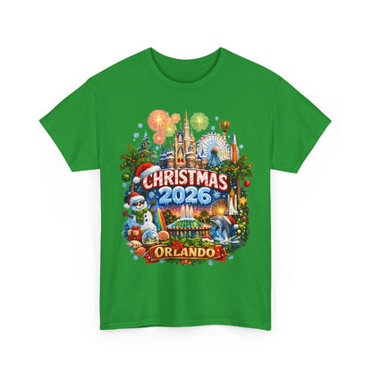 Christmas 2026 Orlando T-Shirt — Holiday Theme Park Souvenir Tee