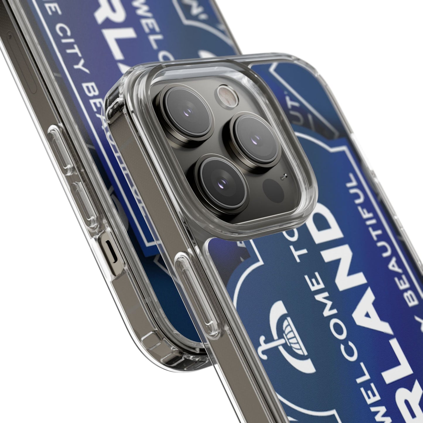 Orlando Clear Phone Case — "Welcome to Orlando" City Sign Design