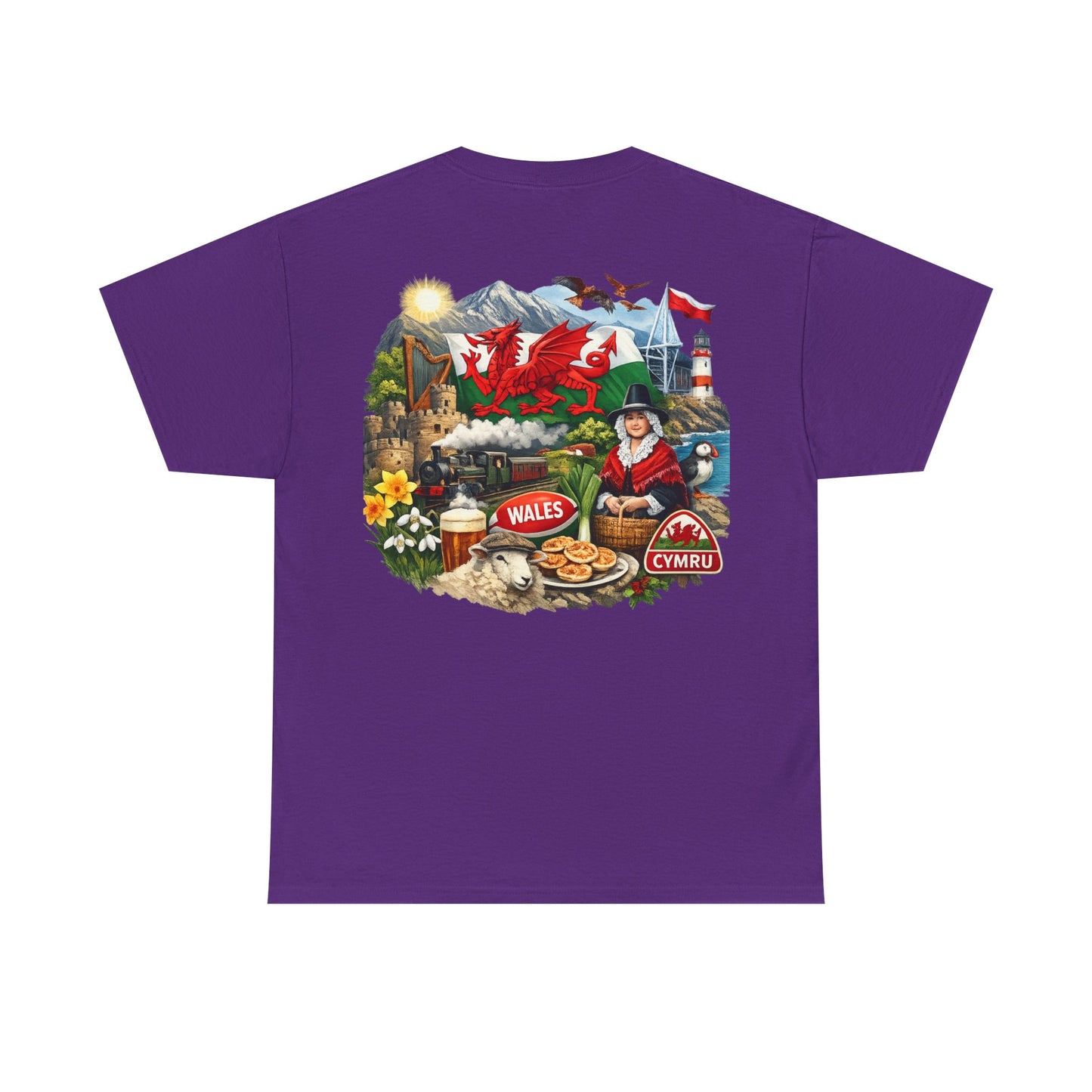 Wales Pride T-Shirt — 'Make Wales Great Again' Welsh Dragon Tee
