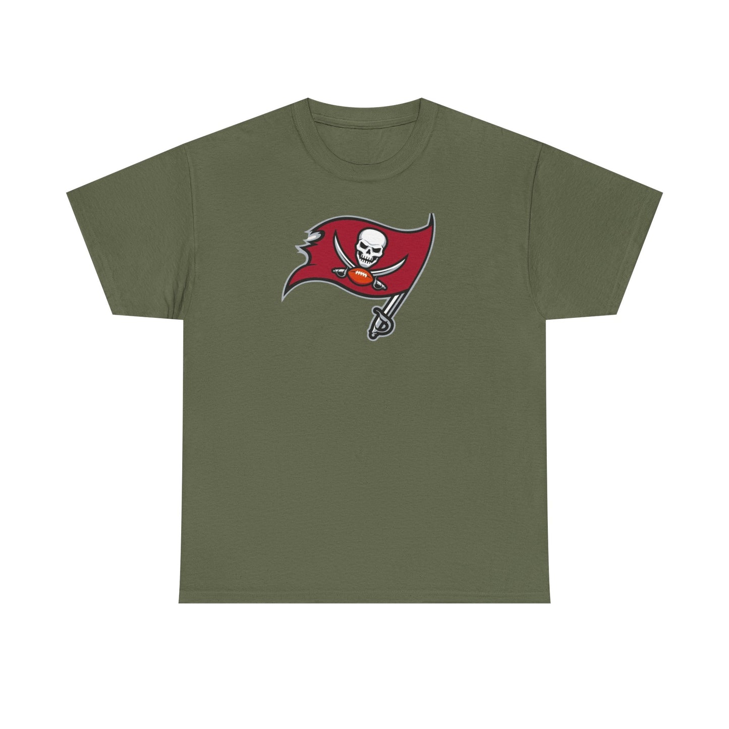 Tampa Bay Buccaneers Flag T-Shirt — Football Pirate Logo Tee