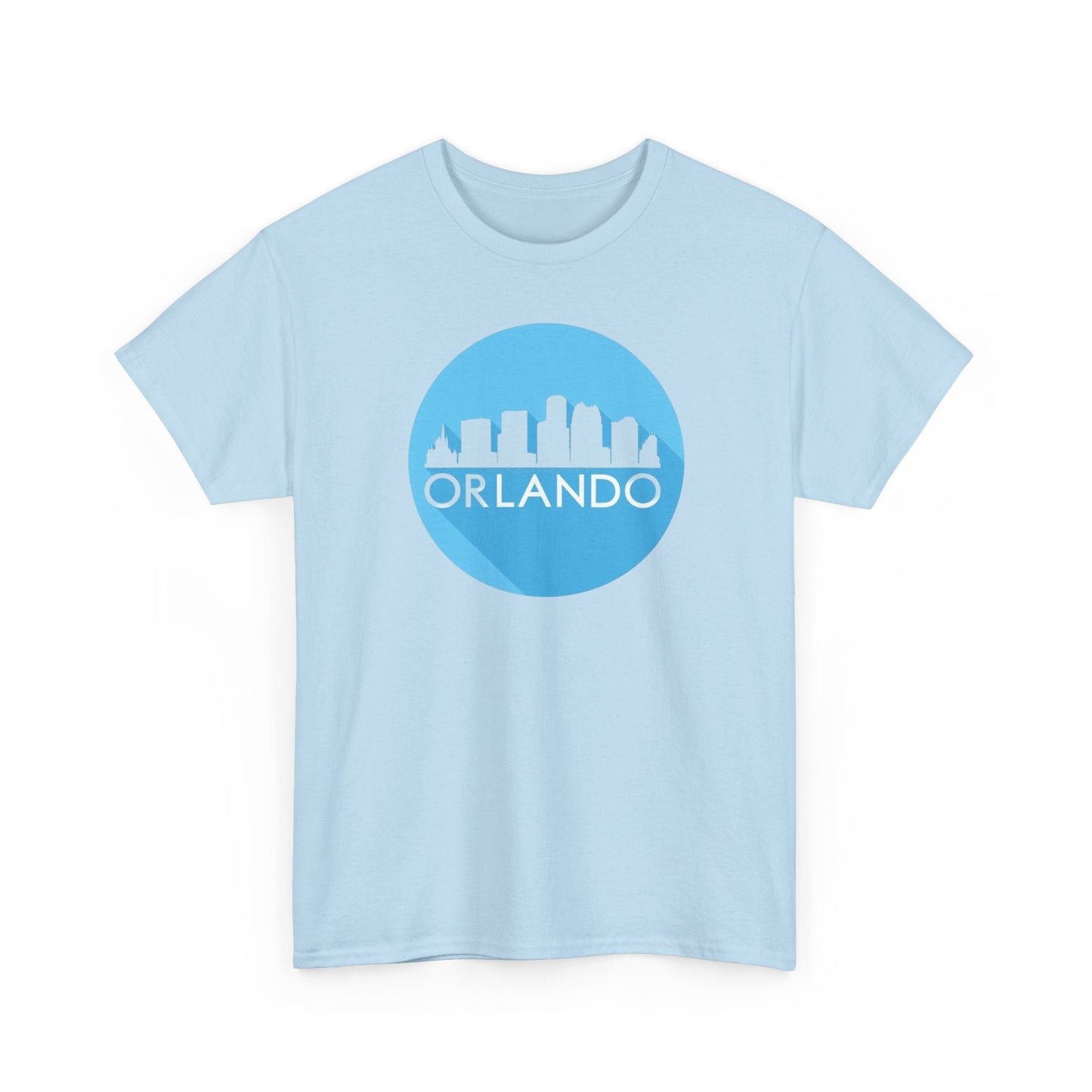 Orlando Skyline Tee — Blue Circle City Skyline T-Shirt