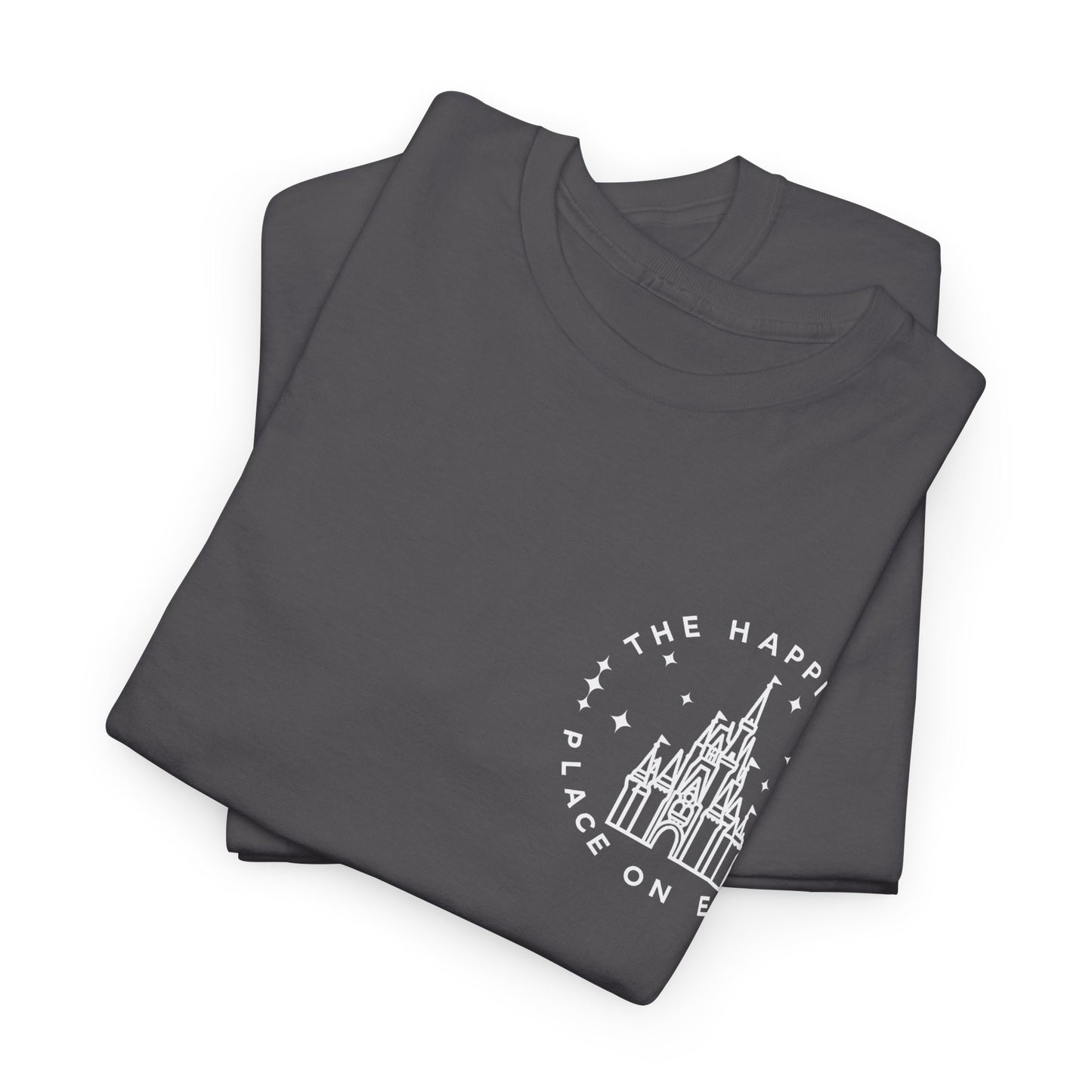 Castle Graphic Tee — "The Happiest Place on Earth" Theme Park T‑Shirt