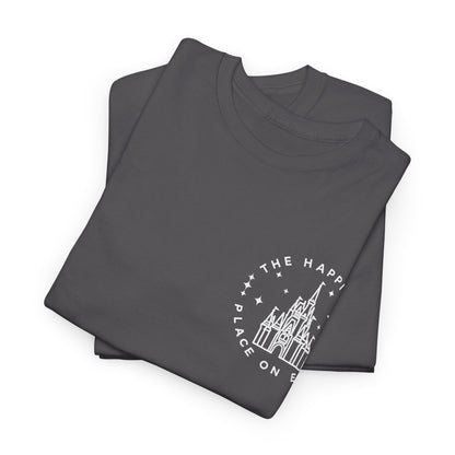Castle Graphic Tee — "The Happiest Place on Earth" Theme Park T‑Shirt