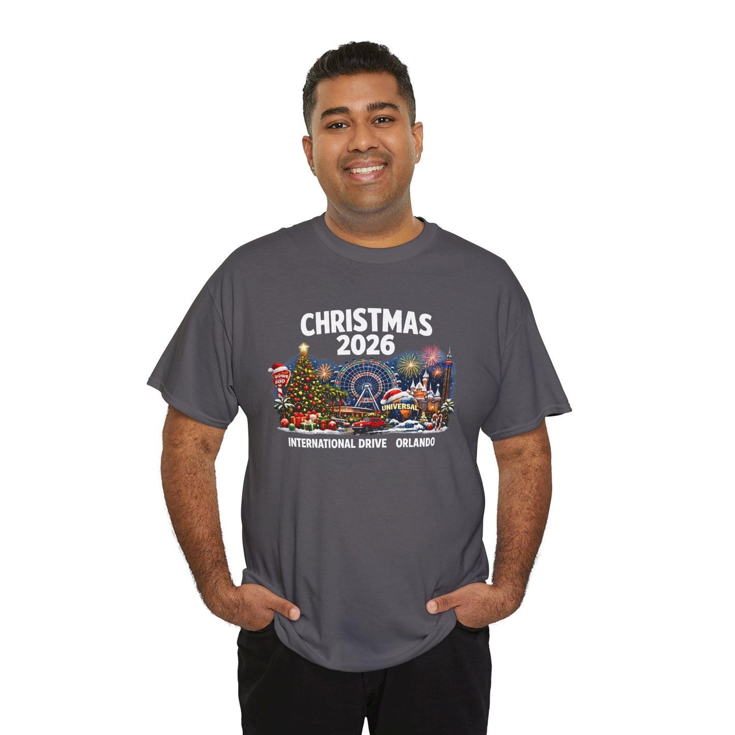 Christmas 2026 Orlando T-Shirt — International Drive Holiday Souvenir
