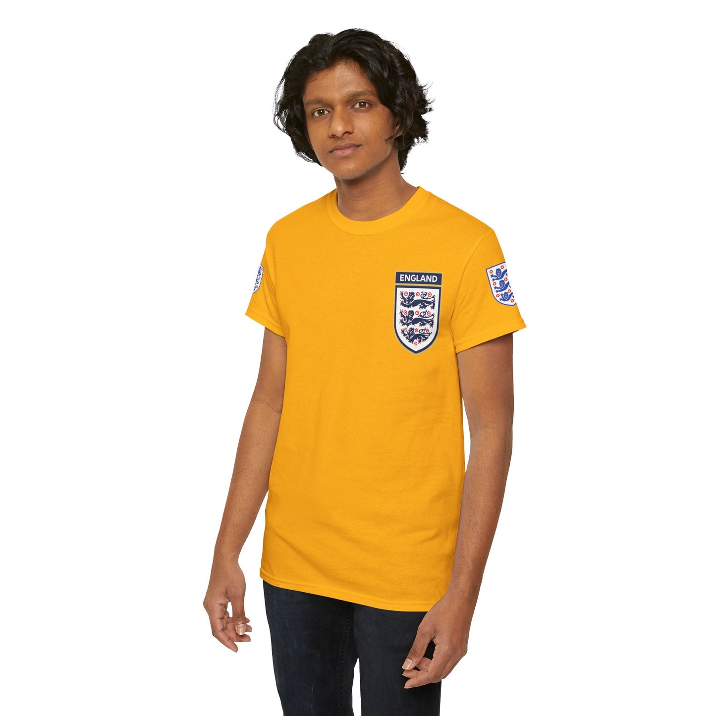 England Football Tee — "And After All You're My Wonderwall" Lyrics Tee