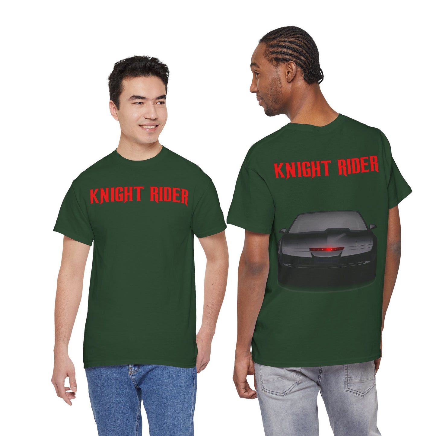 Knight Rider Tee — Retro TV Car Graphic T-Shirt