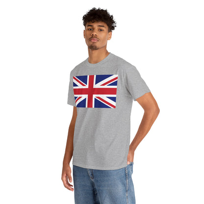 Union Jack Flag T‑Shirt — British Flag Tee for UK Pride & Travel