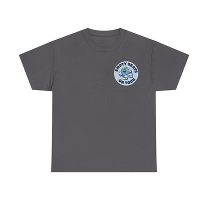 Manchester City T-Shirt — 'Empty Blue Seats On Tour' Retro Skate Graphic Tee