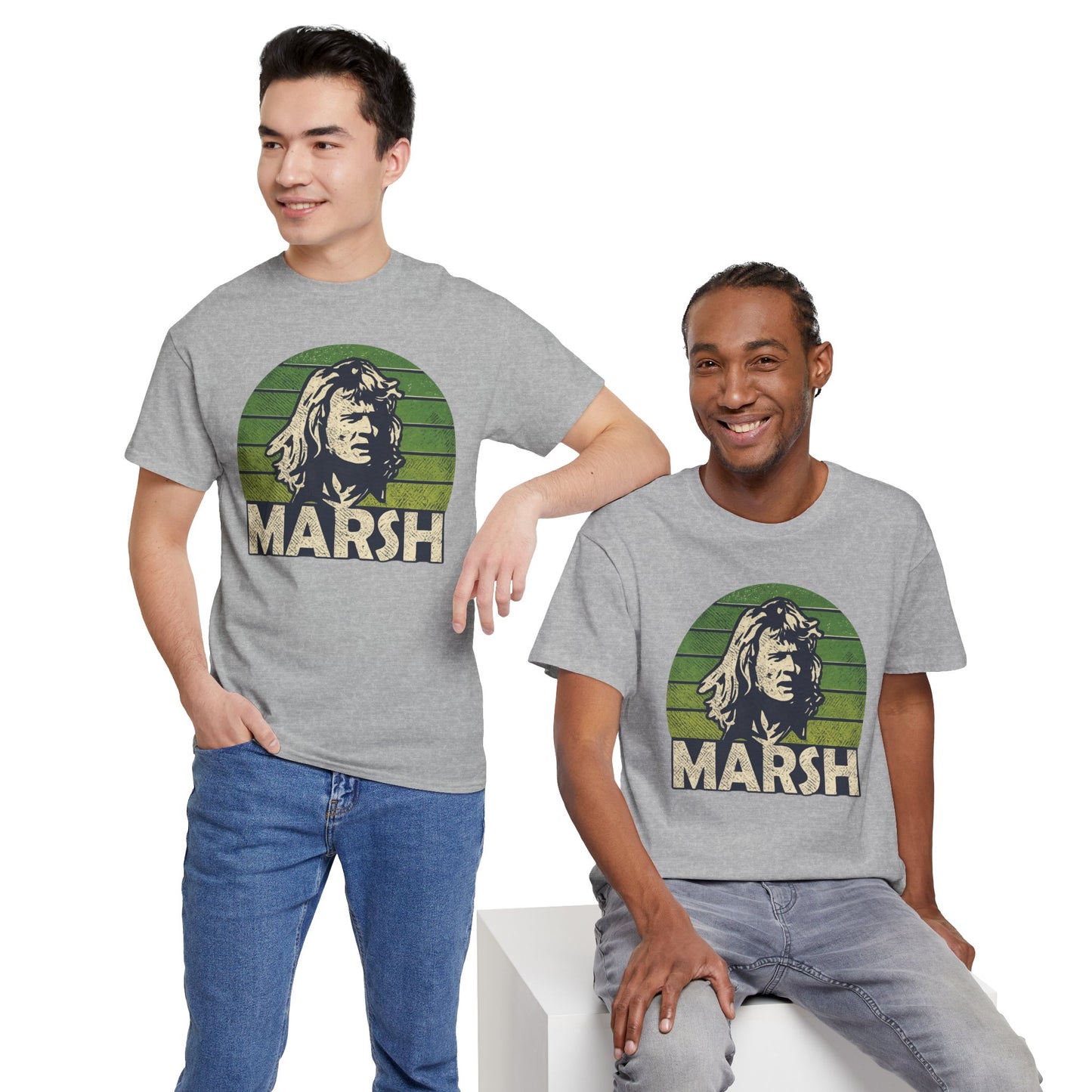 Rodney Marsh Retro Portrait Tee — Graphic T-Shirt