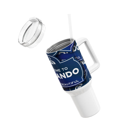 Orlando 'Welcome to Orlando' 40oz Tumbler - The City Beautiful Travel Mug