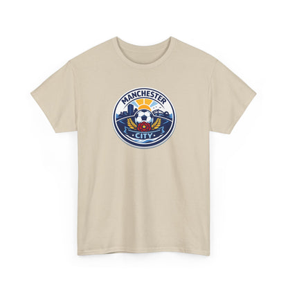 Manchester City Crest T-Shirt — Soccer Fan Tee