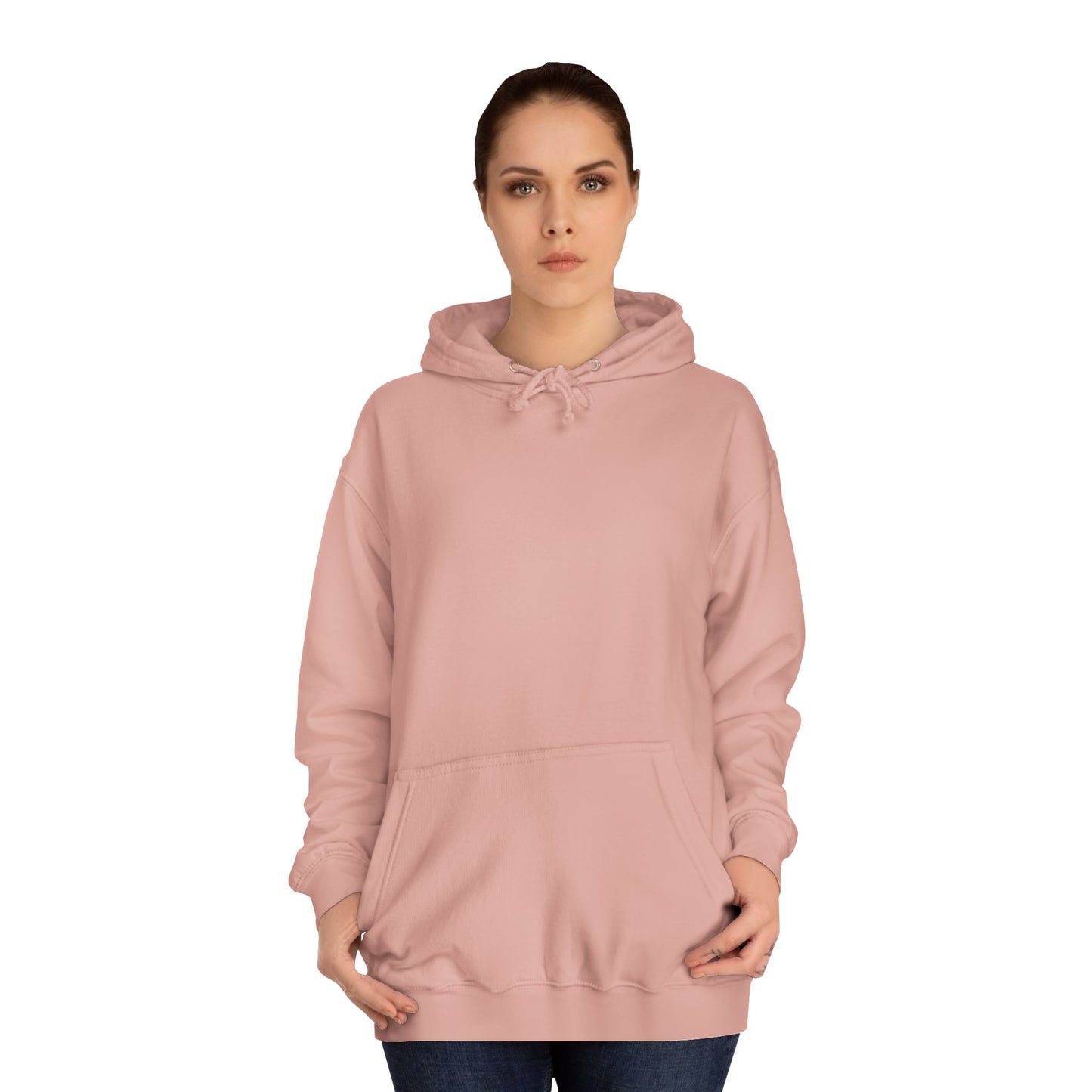 College Hoodie — “Is It Too Late to Be Good” Grinch Holiday Hoodie
