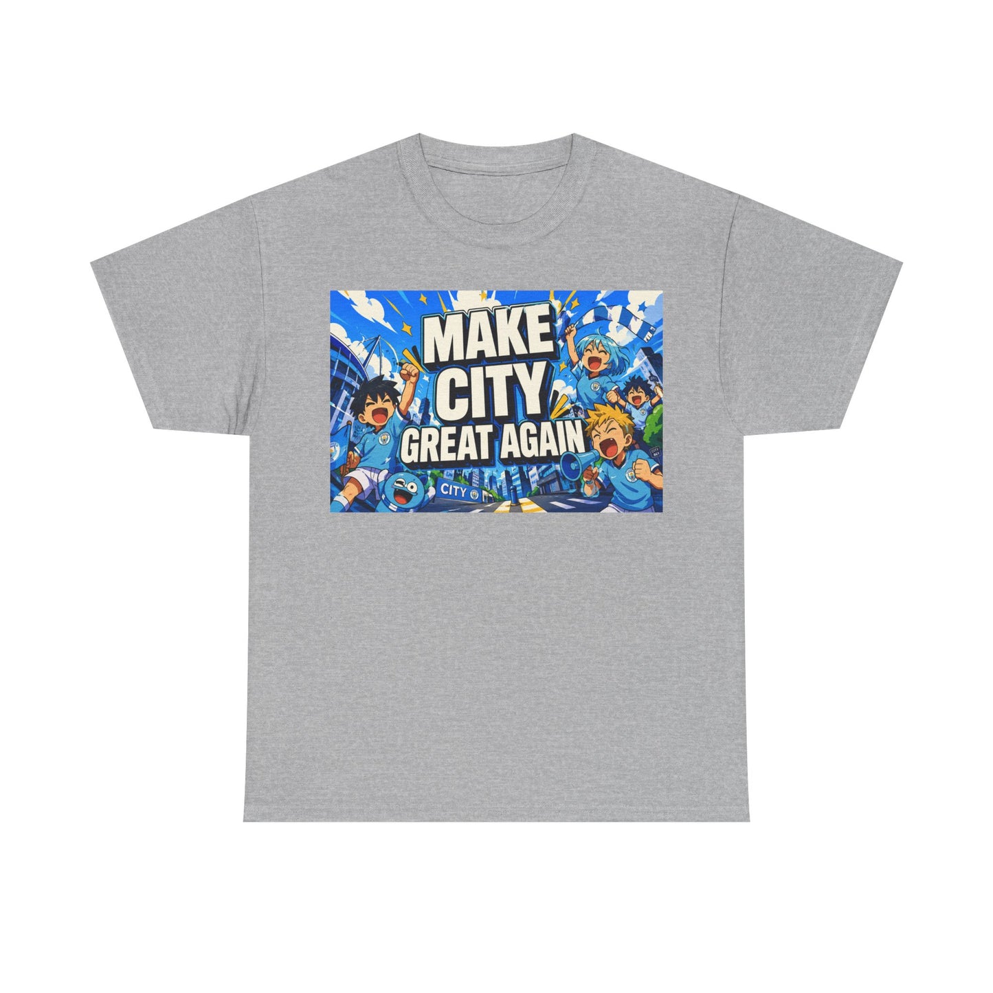 Make City Great Again Graphic Tee — Urban Skateboard Streetwear T-Shirt