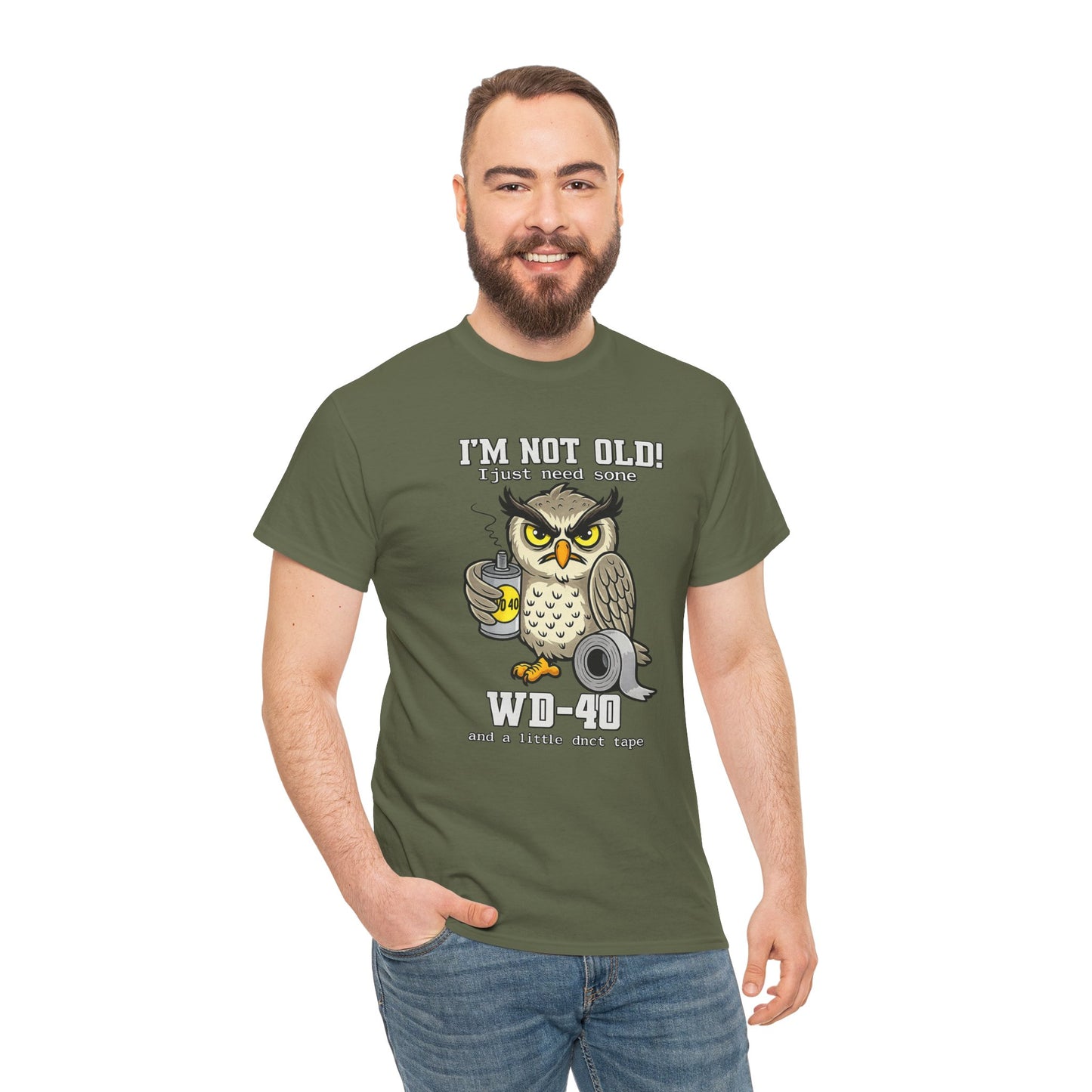 Owl 'I’m Not Old I Just Need More WD-40' T-Shirt