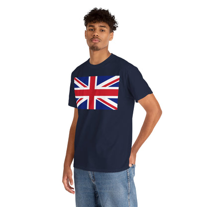 Union Jack Flag T‑Shirt — British Flag Tee for UK Pride & Travel