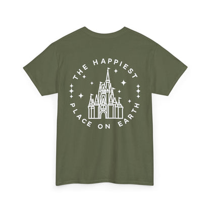 Castle Graphic Tee — "The Happiest Place on Earth" Theme Park T‑Shirt