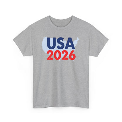 USA 2026 T-Shirt — Patriotic Supporter Tee