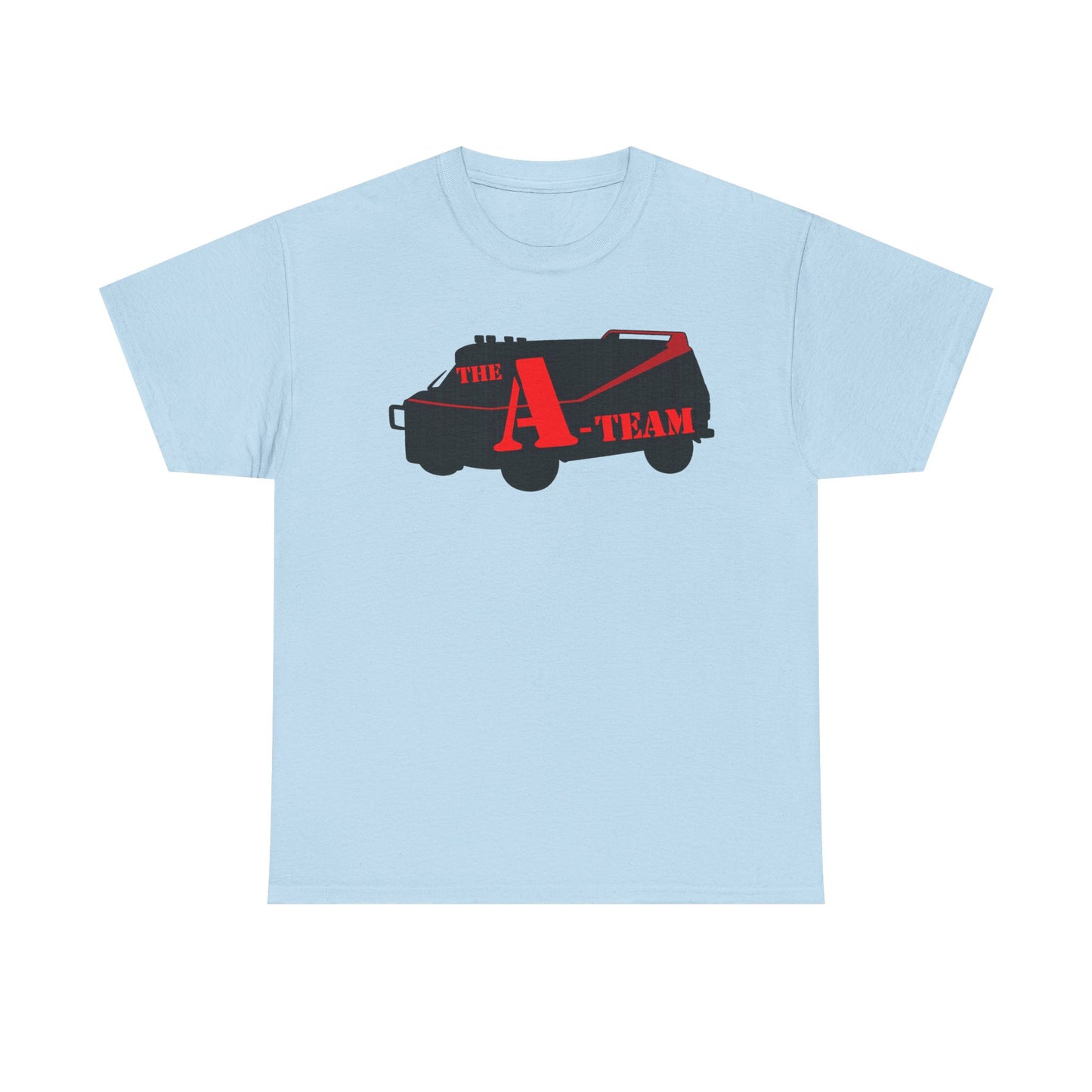 A-Team Van Graphic Tee — Retro Action TV Logo T-Shirt