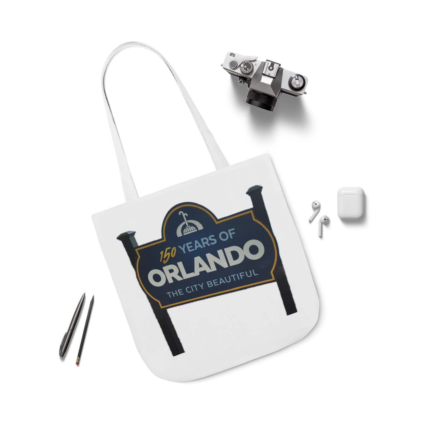Orlando 150 Years Commemorative Tote Bag – The City Beautiful Canvas Tote