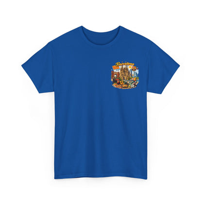 Barcelona Souvenir T‑Shirt — Vintage City Collage Tee