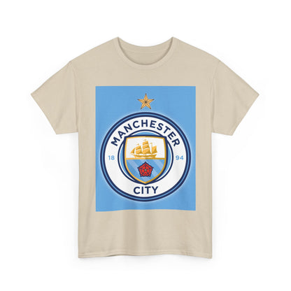 Manchester City Logo T-Shirt – Football Fan Tee