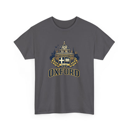 Oxford Crest T-Shirt — Vintage University Graphic Tee