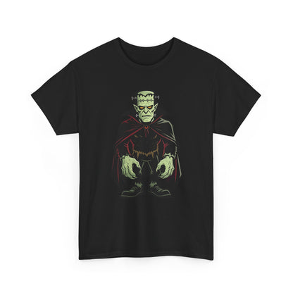 Frankenstein Monster Tee — Vintage Gothic Halloween Graphic T-Shirt