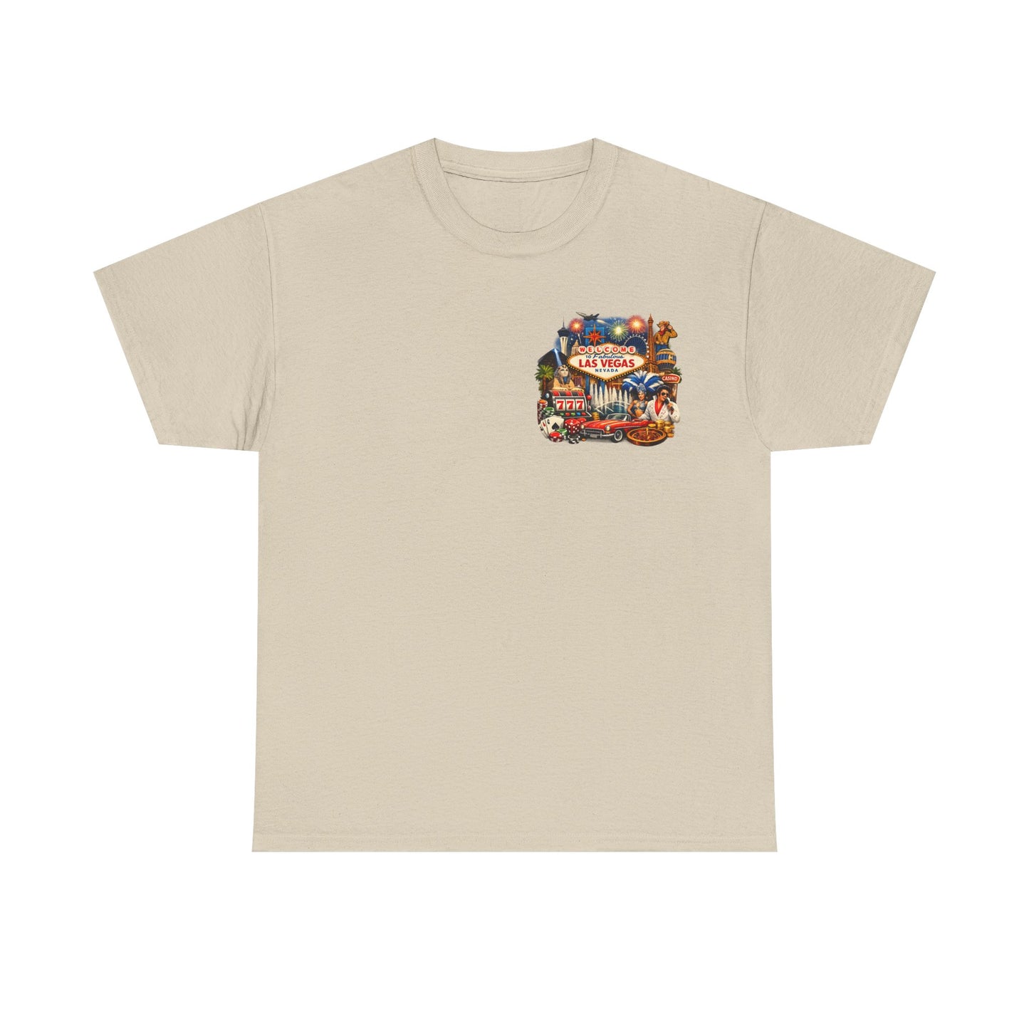 Las Vegas Vintage Collage T‑Shirt