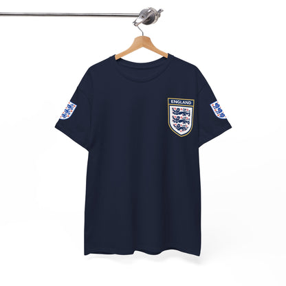 England Football Tee — "And After All You're My Wonderwall" Lyrics Tee