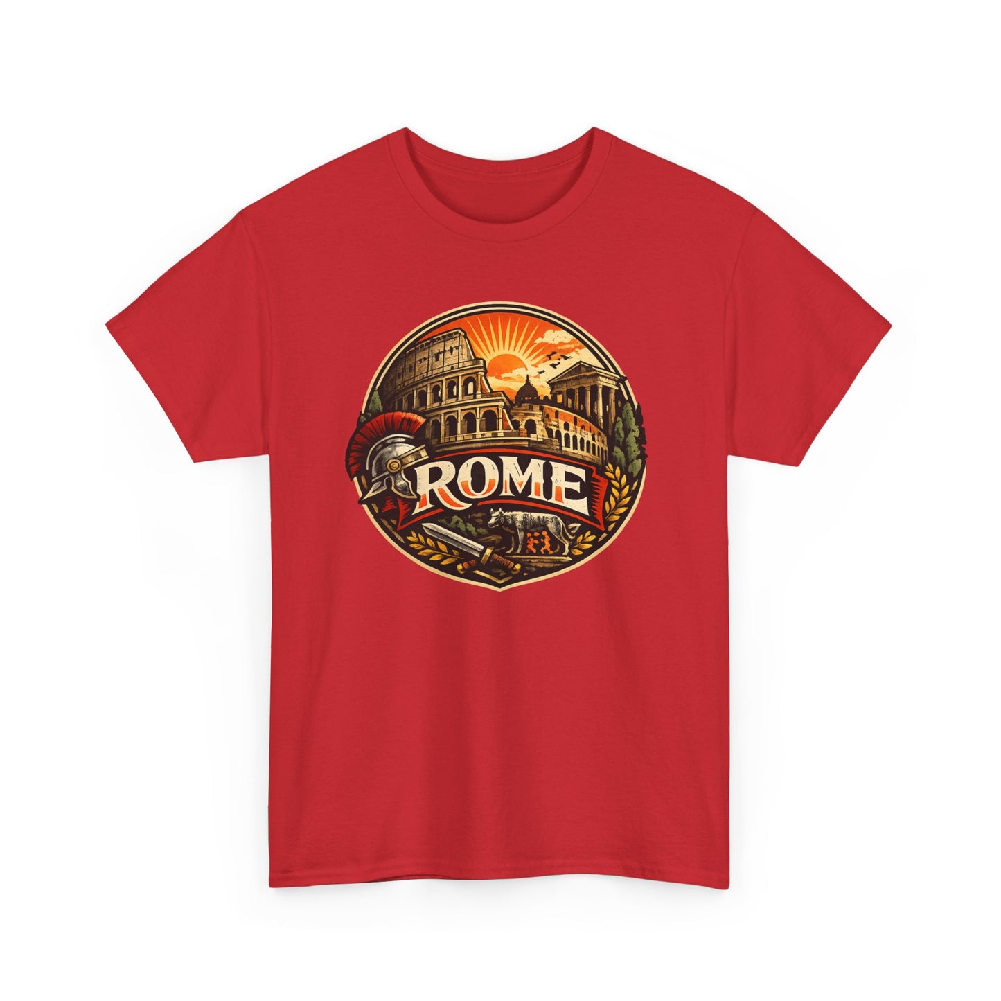 Rome Vintage Graphic Tee — Retro Italy Travel T-Shirt