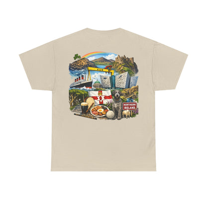 Northern Ireland Collage Tee — "Make Northern Ireland Great Again" Graphic T-Shirt