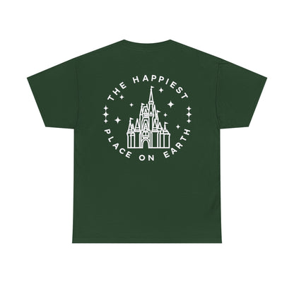 Castle Graphic Tee — "The Happiest Place on Earth" Theme Park T‑Shirt