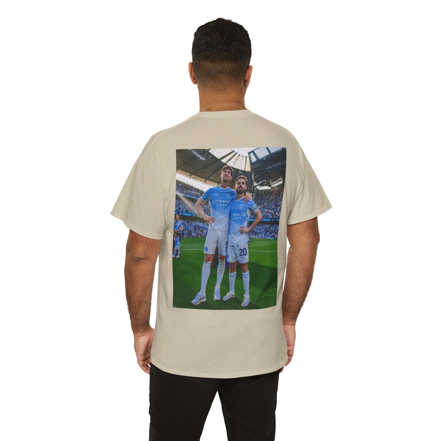 Bernardo Silva & John Stones Manchester City Legends T-Shirt