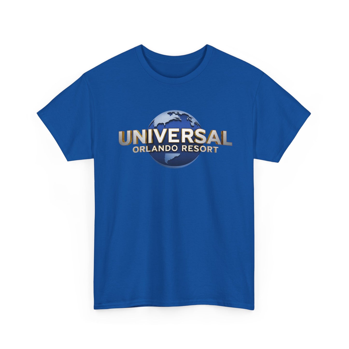 Universal Orlando Resort T‑Shirt — Retro Globe Logo Souvenir Tee