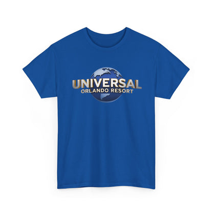 Universal Orlando Resort T‑Shirt — Retro Globe Logo Souvenir Tee