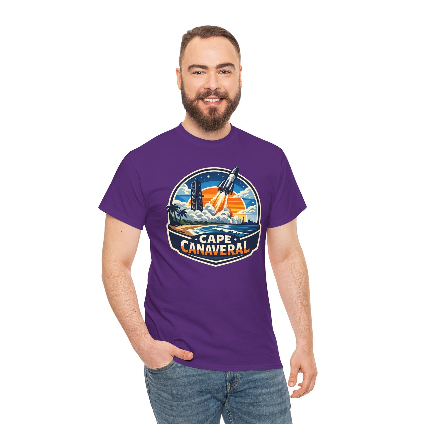 Cape Canaveral Rocket Launch T-Shirt