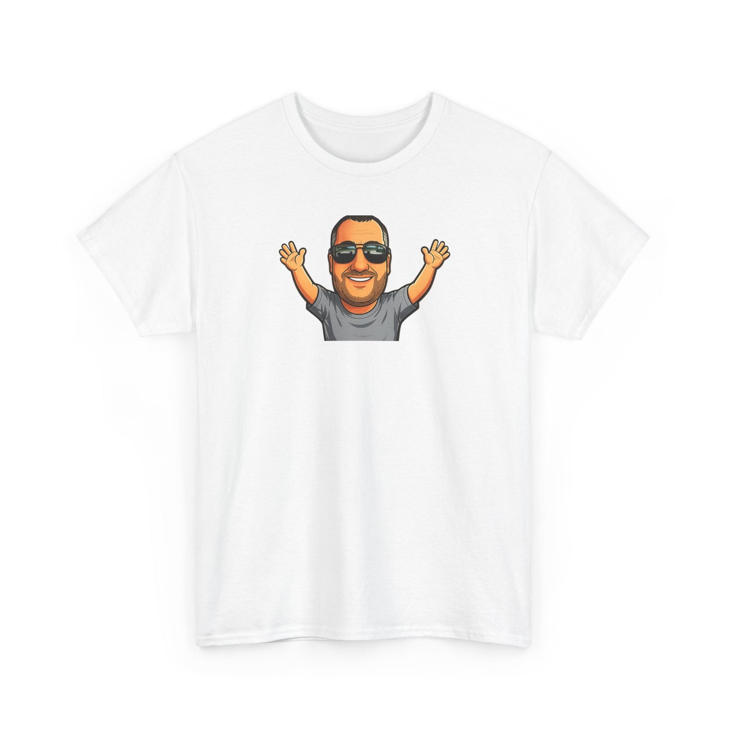 Graphic Tee — "I'll Be Back" Funny Portrait T‑Shirt