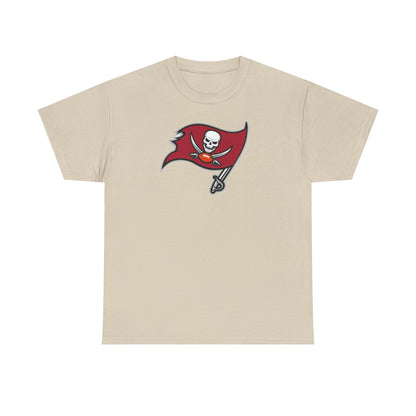 Tampa Bay Buccaneers Flag T-Shirt — Football Pirate Logo Tee