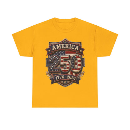 America 250 T-Shirt — 1776–2026 Bicentennial Celebration Tee