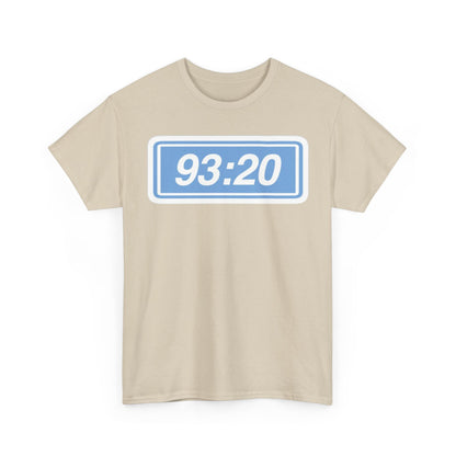 Manchester City 93:20 Tee — Minimal Retro Graphic T‑Shirt