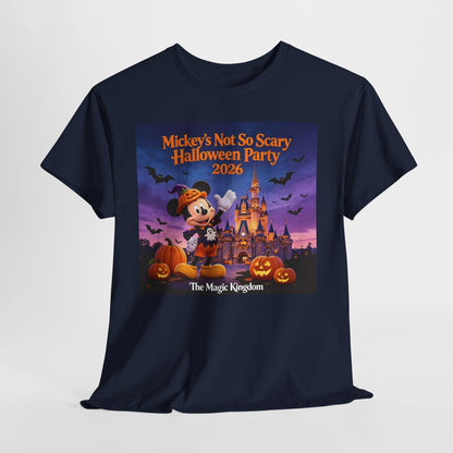 Halloween Party T‑Shirt — "Not So Scary" 2026 Magic Kingdom Tee