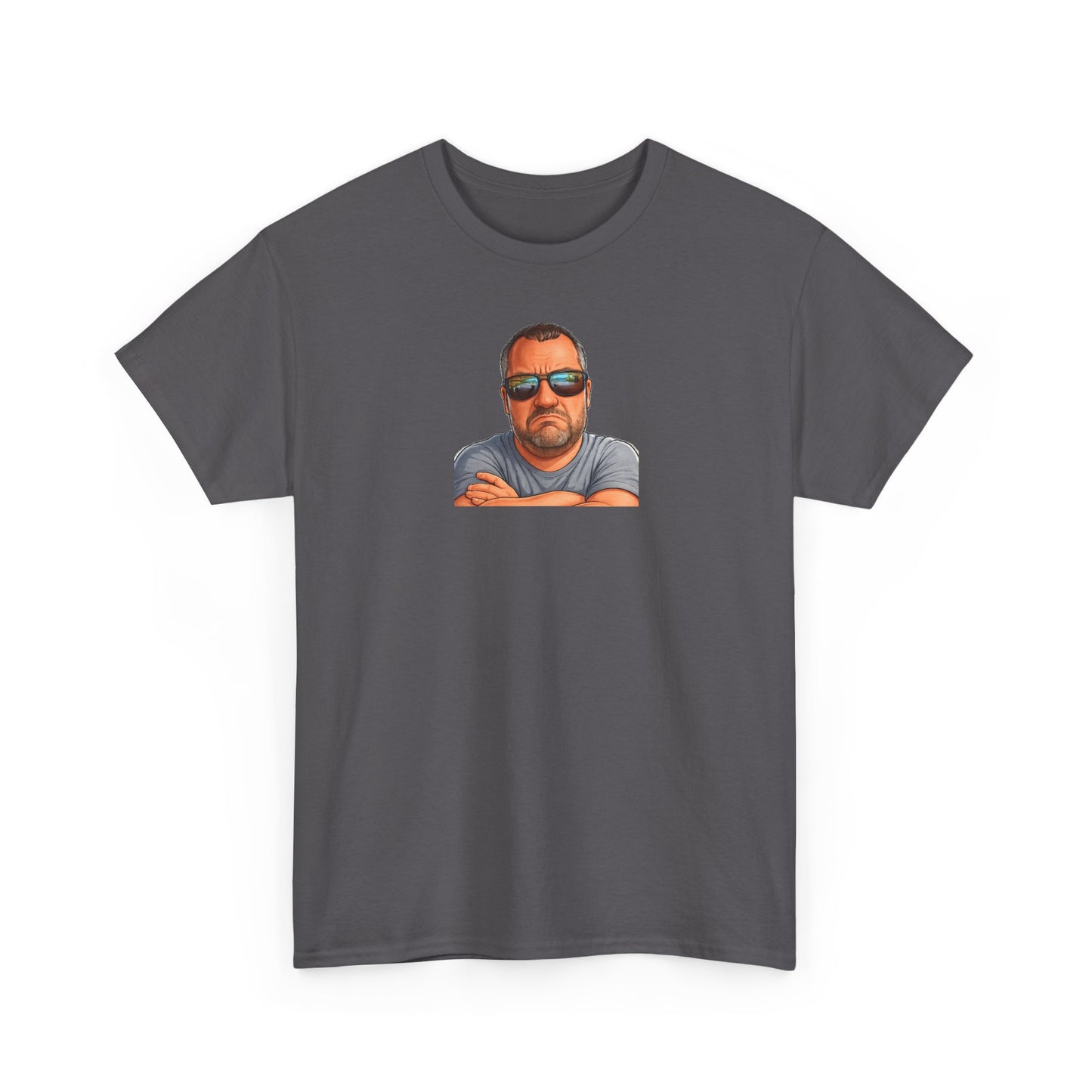 Go Ahead Make My Day T-Shirt — Sunglasses Guy Graphic Tee