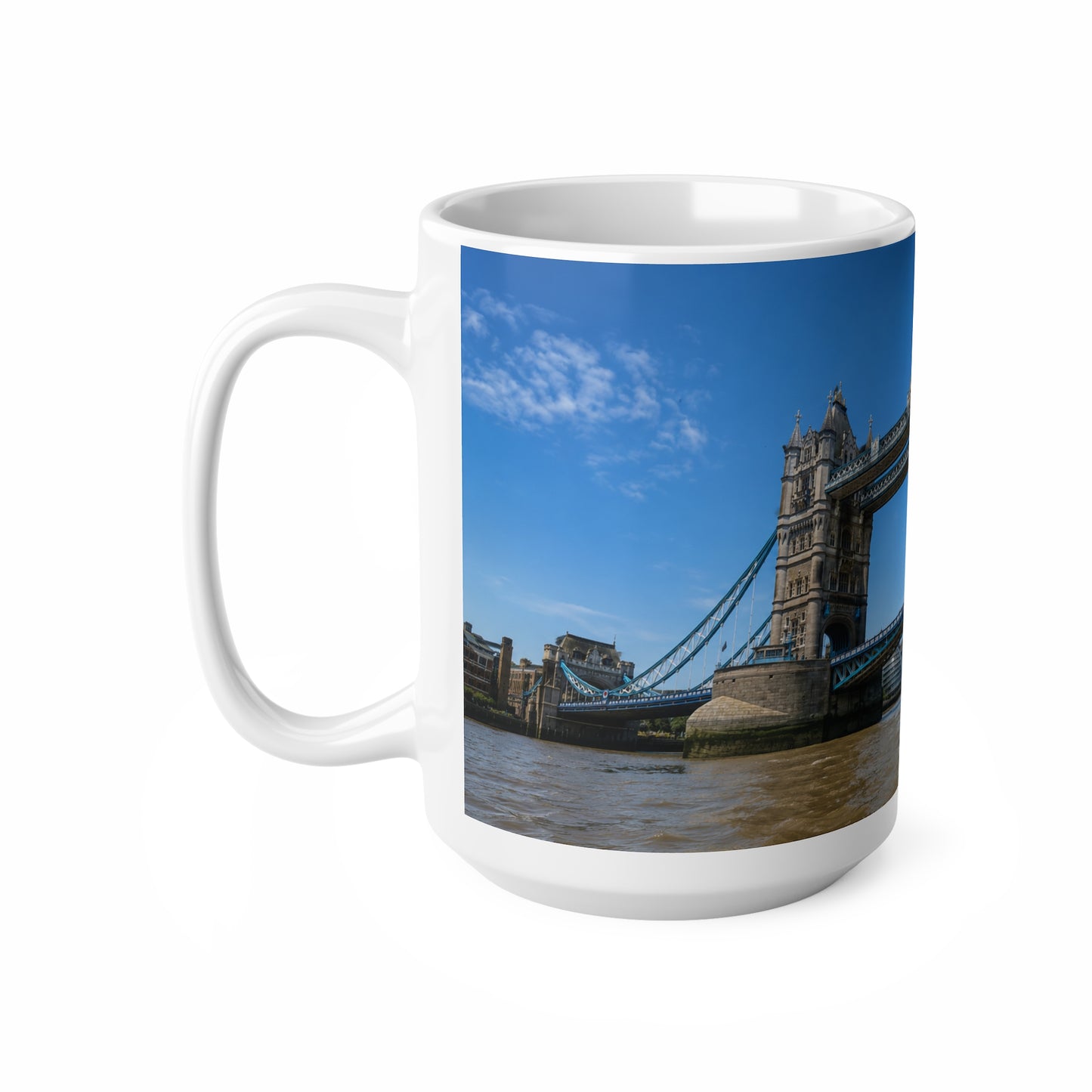 London Tower Bridge Photo Ceramic Coffee Mug — 11oz & 15oz