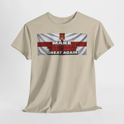 Northern Ireland Collage Tee — "Make Northern Ireland Great Again" Graphic T-Shirt