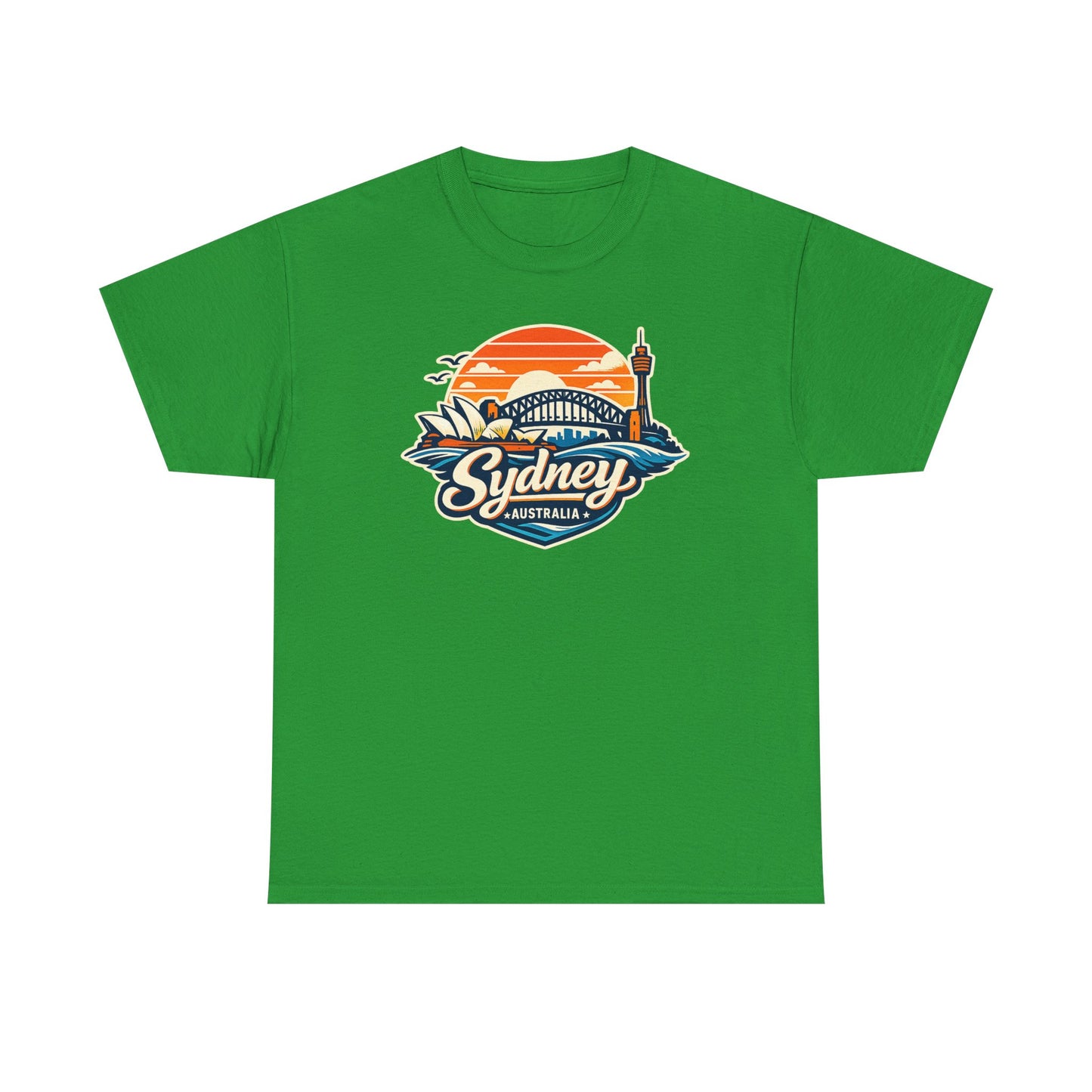 Sydney Australia Sunset Tee — Vintage Coastal Travel T‑Shirt