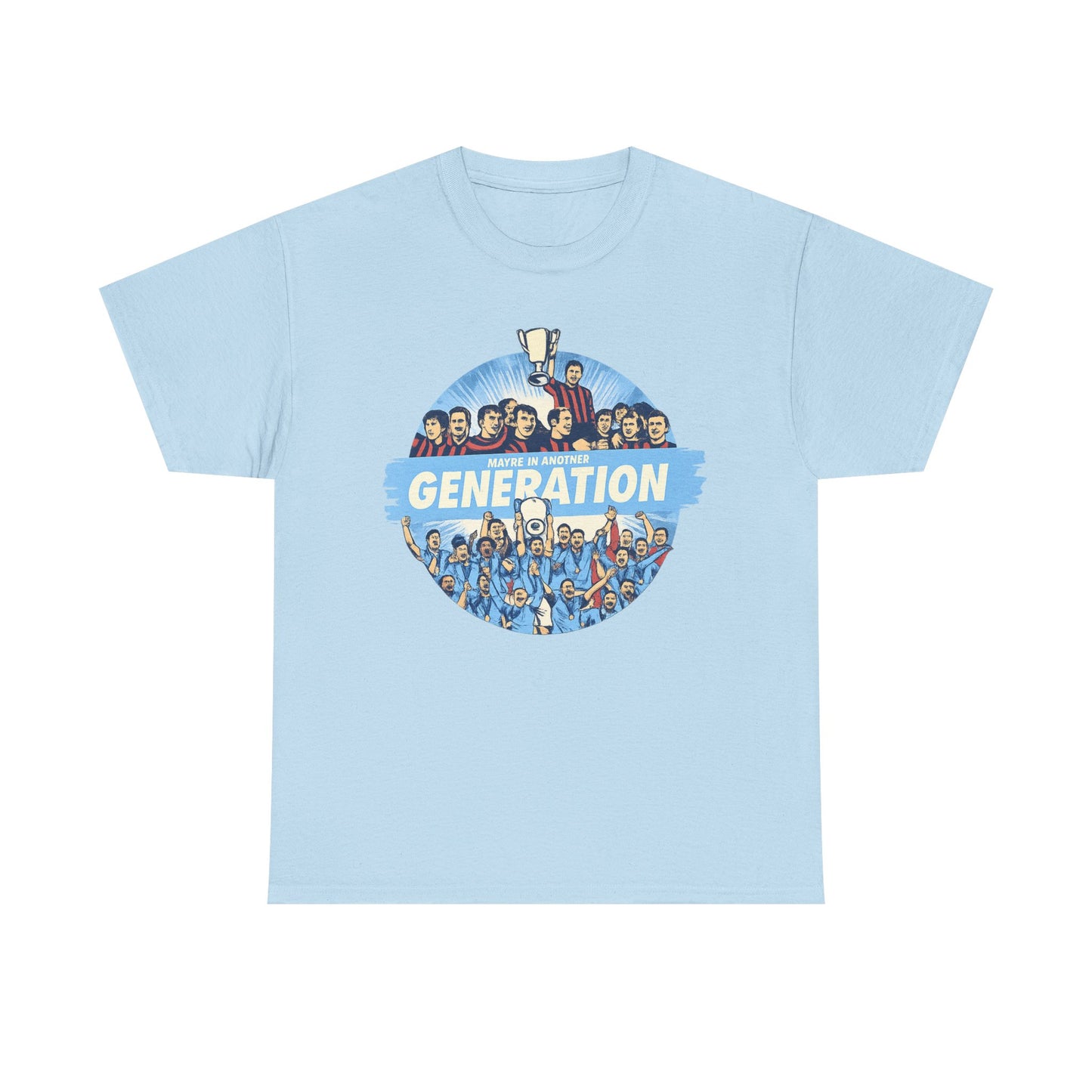 Manchester City Maybe in Another Generation Champions T‑Shirt — Retro Team Fan Tee
