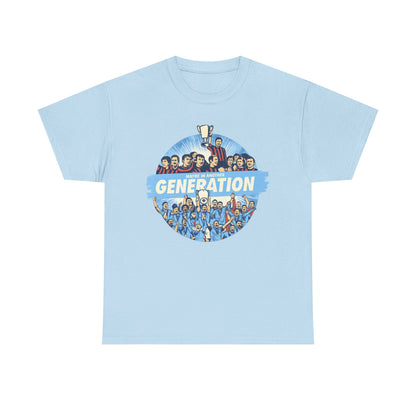 Manchester City Maybe in Another Generation Champions T‑Shirt — Retro Team Fan Tee