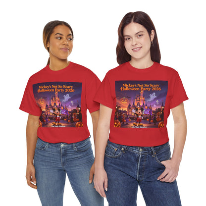 Halloween Party Tee — "Mickey's Not So Scary Halloween Party 2026"