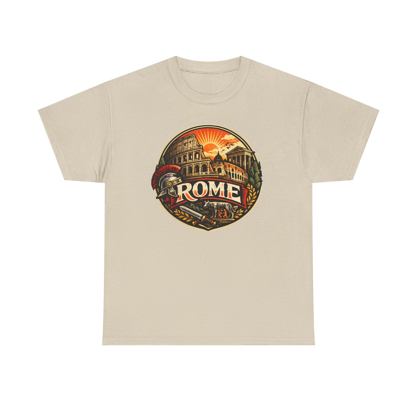 Rome Vintage Graphic Tee — Retro Italy Travel T-Shirt